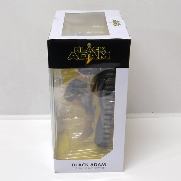 BLACK ADAM DC DIRECT McFarlane Toys DC Movie Statues 12” by Jim LEE NEW 2022 - Picture 4 of 13